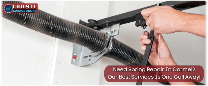 Broken Garage Door Spring Carmel